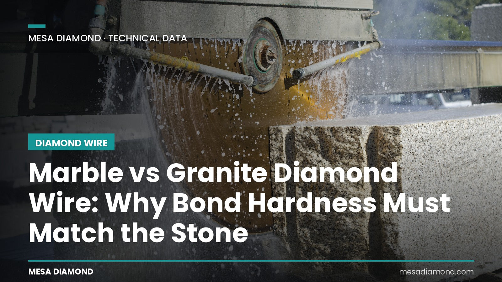 Marble vs granite diamond wire