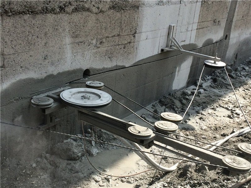 How Does a Diamond Wire Saw Works and Its Uses; Concrete, Marble and Granite - Mesa Diamond