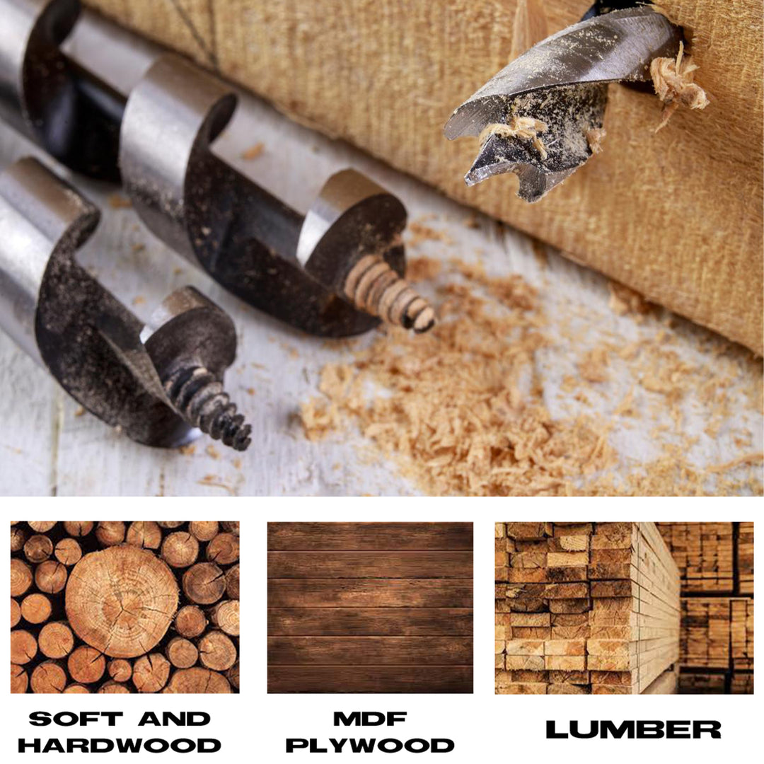 Auger Wood Drill Bit SDS PLUS LS10Woodworking SDS Plus Drill BitMESA DIAMOND®LS10 - 82505/16 in (8mm)5/16 in (8mm)10 in (250mm)