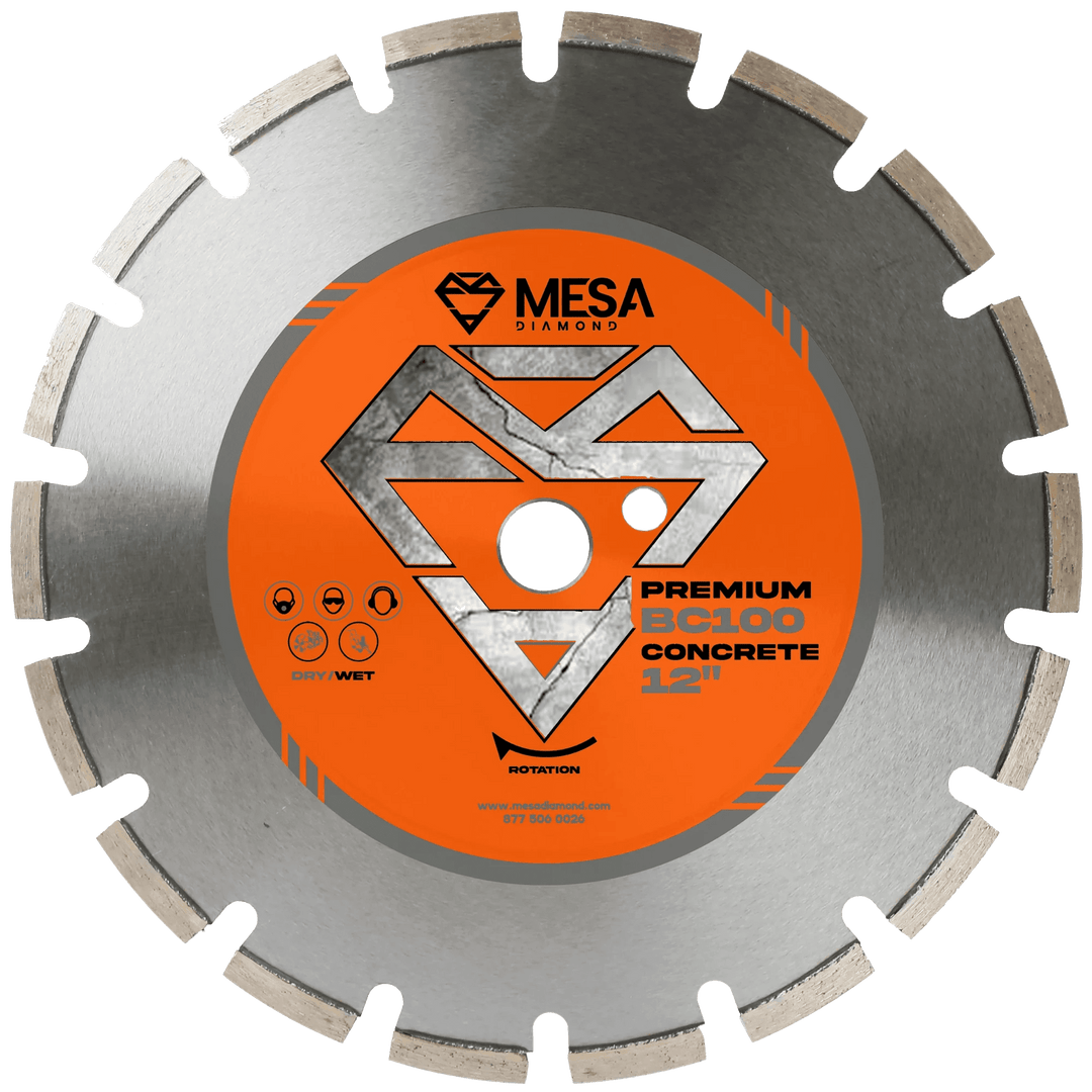 Concrete Diamond Saw Blade BC100Concrete BladeMESA DIAMOND®MS12BC100112"12"