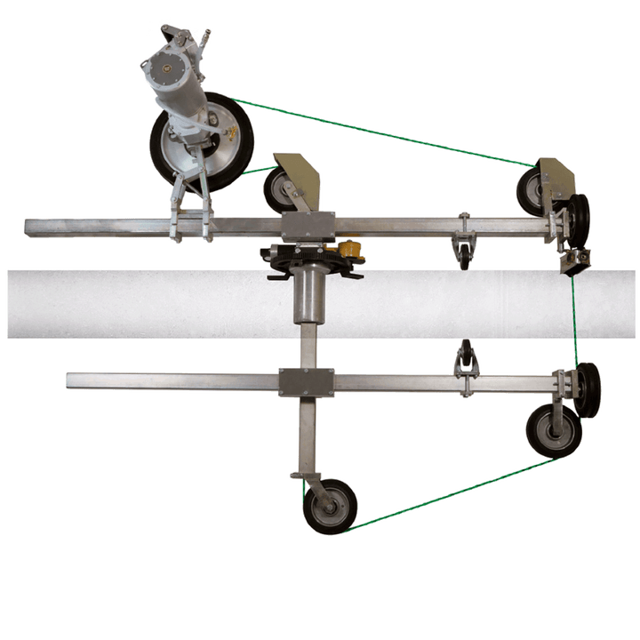 Eurodima Circular Wire Saw for guiding diamond wire on wire saw jobs