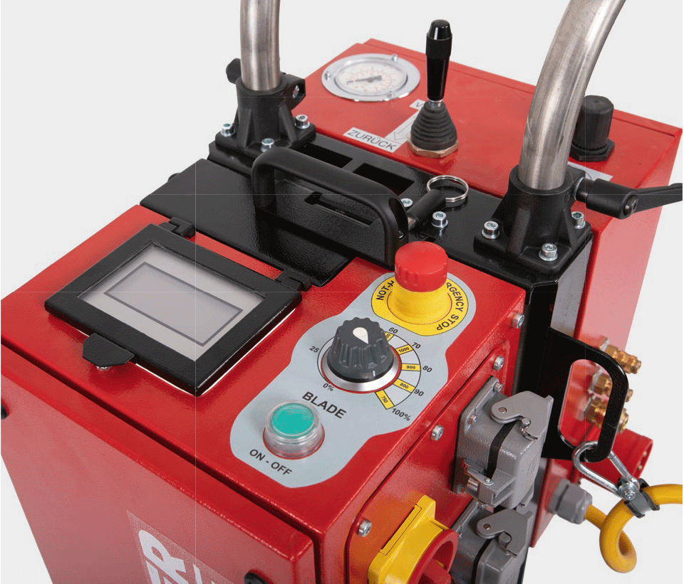 Eurodima Control for Pneumatic Unit – professional wire saw component for contractors