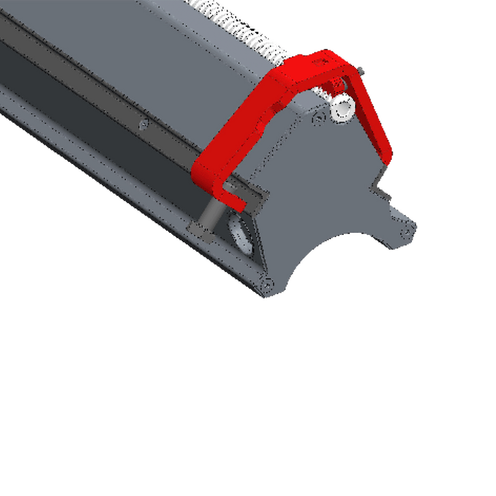Eurodima Guide Rail Stop WS20 for wall saw rail mounting