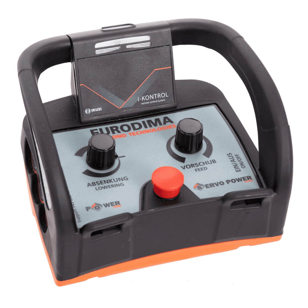 Eurodima Wireless Remote ServoControl for remote wall saw operation