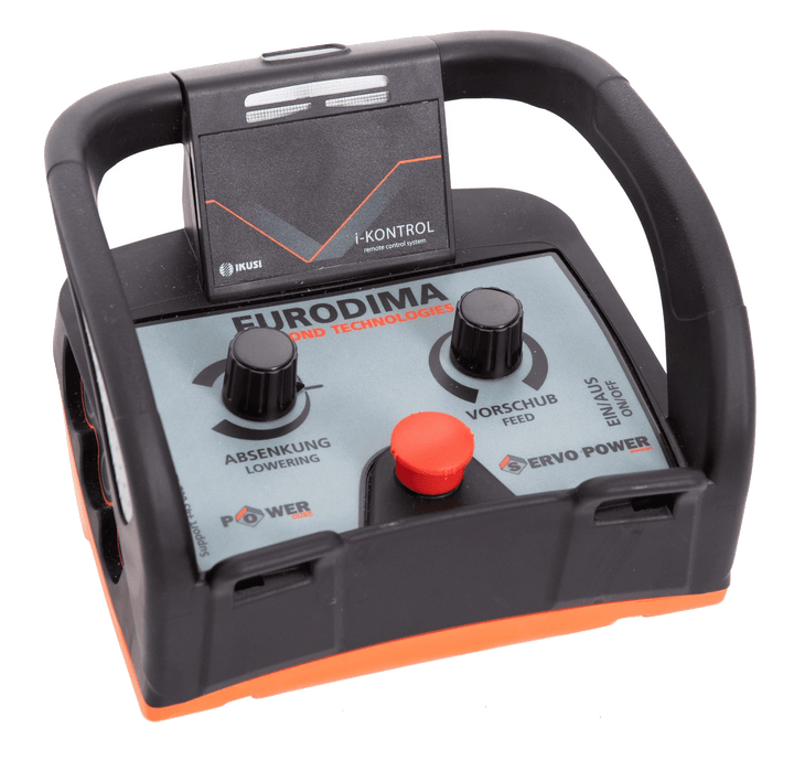 Eurodima Wireless Remote ServoControl for remote wall saw operation