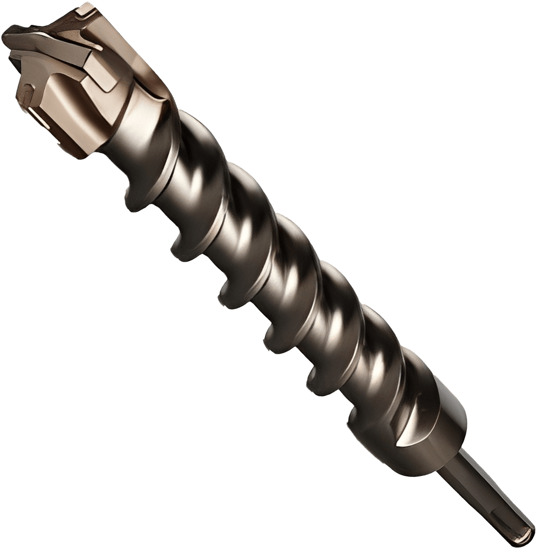 4 Cutter SDS PLUS Carbide High Impact Rotary Hammer Drill Bit – Mesa Diamond SDS-Plus drill bit for concrete drilling with