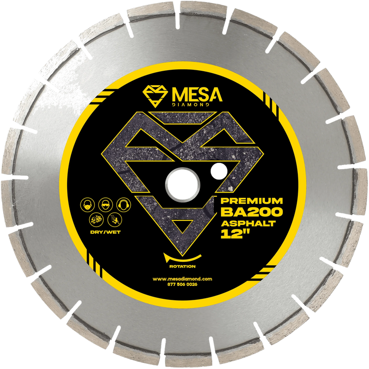 Asphalt Diamond Saw Blade BA200 PRO