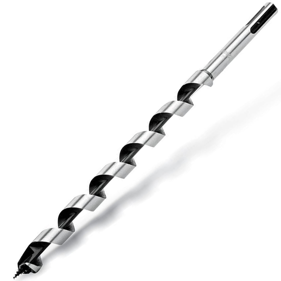 Mesa Diamond Auger Drill Bit for Wood SDS PLUS LS10 wood drill bit 8mm x 5/16 in x 10 in for clean drilling in wood