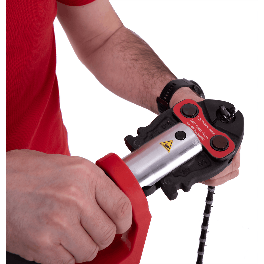 Mesa Diamond Battery Powered Hydraulic Crimping Tool for Diamond Wire for diamond wire assembly and crimping