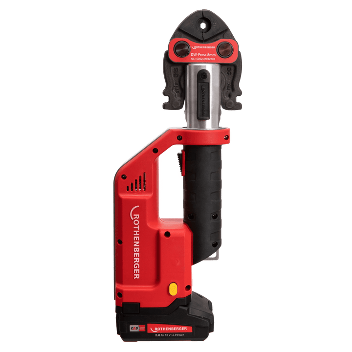 Battery Powered Hydraulic Crimping Tool for Diamond Wire – Mesa Diamond equipment for diamond wire assembly and crimping