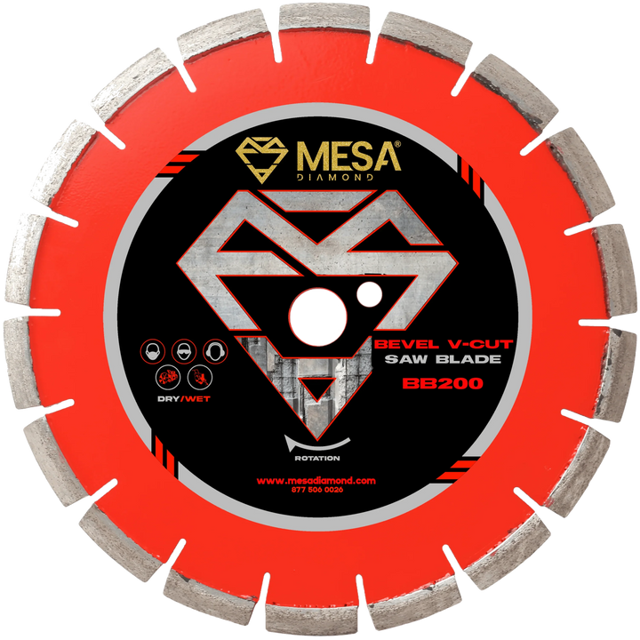 Bevel V-Cut Saw Blades BB200