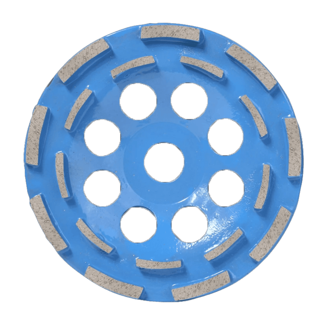 Double Row Grinding Cup Wheel DR100 – Mesa Diamond diamond grinding cup wheel for surface grinding and coating removal
