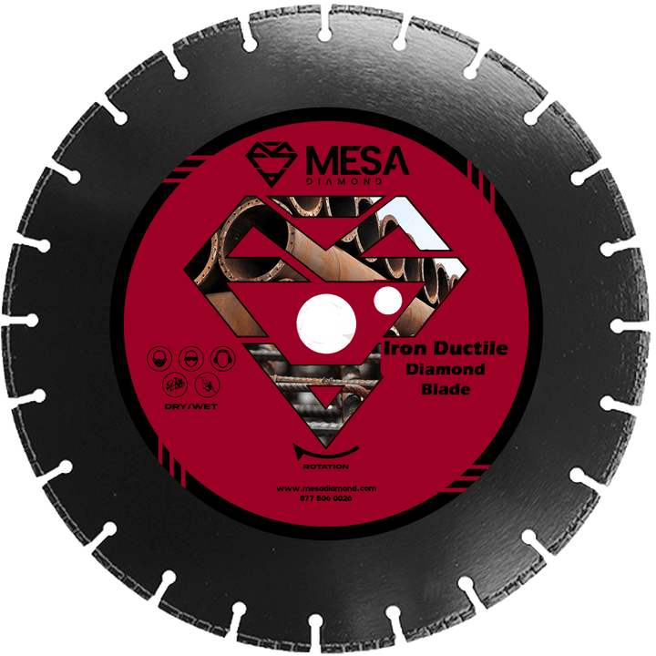 Mesa Diamond Iron Ductile Diamond Blade for fire rescue and emergency cutting