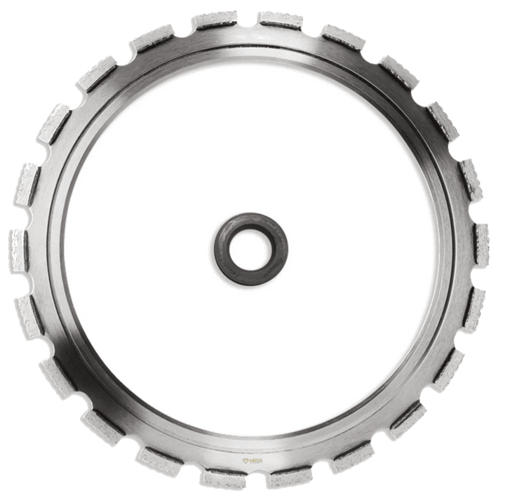 Mesa Diamond Ring Saw Blade RG50 ring saw diamond blade 35MM x 14" for deep cutting with ring saws
