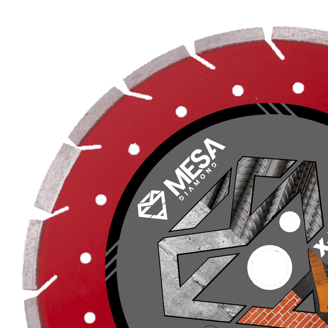 X-FORCE: Premium Multi-Purpose Saw Blade – Mesa Diamond multi-purpose diamond blade for cutting concrete, masonry and metal
