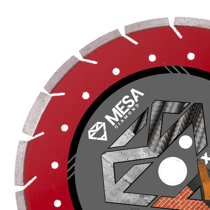 X-FORCE: Premium Multi-Purpose Saw Blade – Mesa Diamond multi-purpose diamond blade for cutting concrete, masonry and metal