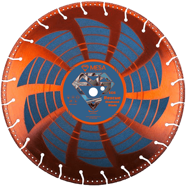 SOS Rescue Diamond BladeRescue BladesMesa Diamond12"12"20MM