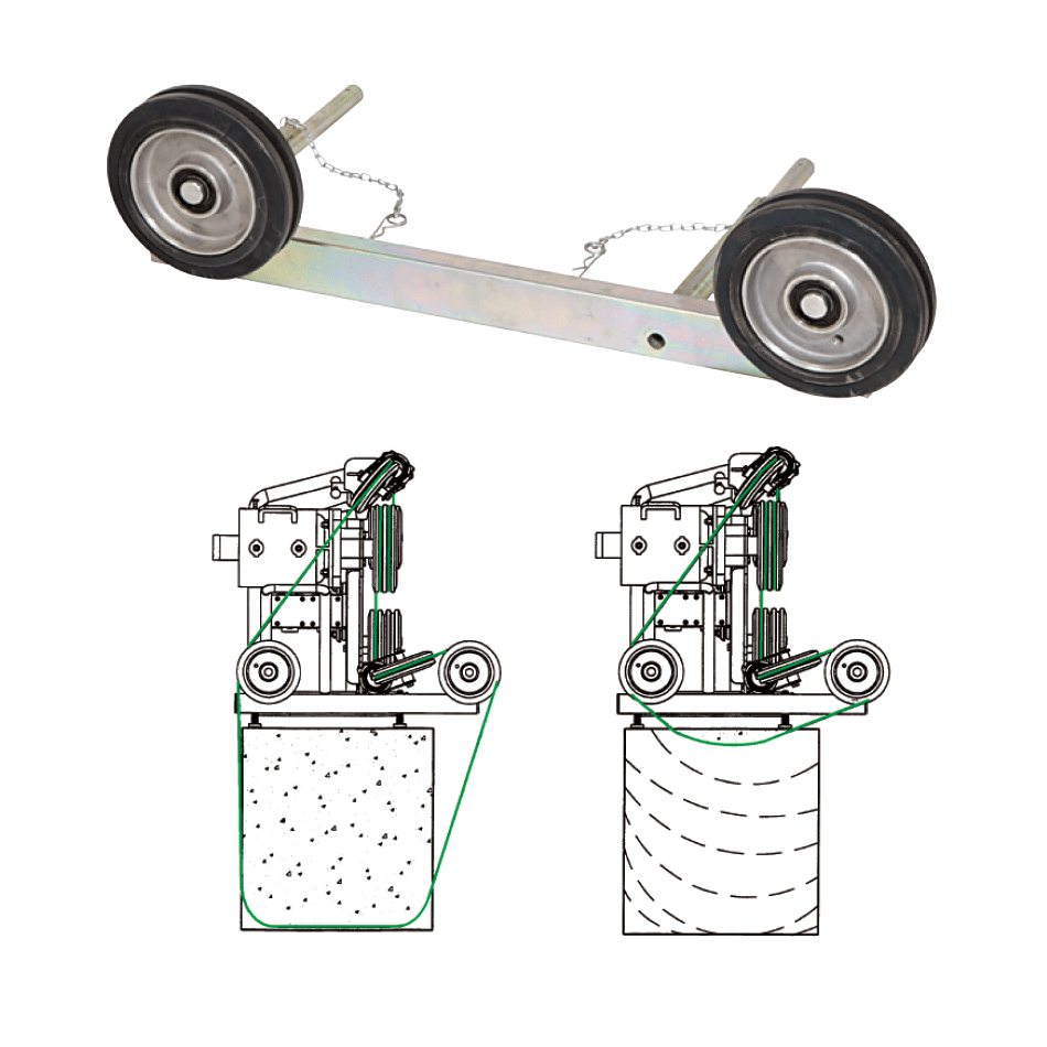Vertical Pipe Wire Saw PartWire SawEURODIMA