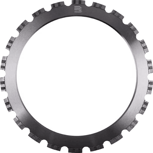 Zenesis Ring Saw Blade for deep cutting with ring saws