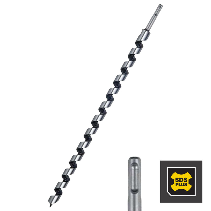 Auger Wood Drill Bit SDS PLUS LS10Woodworking SDS Plus Drill BitMESA DIAMOND®LS10-82505/16 in (8mm)5/16 in (8mm)10 in (250mm)