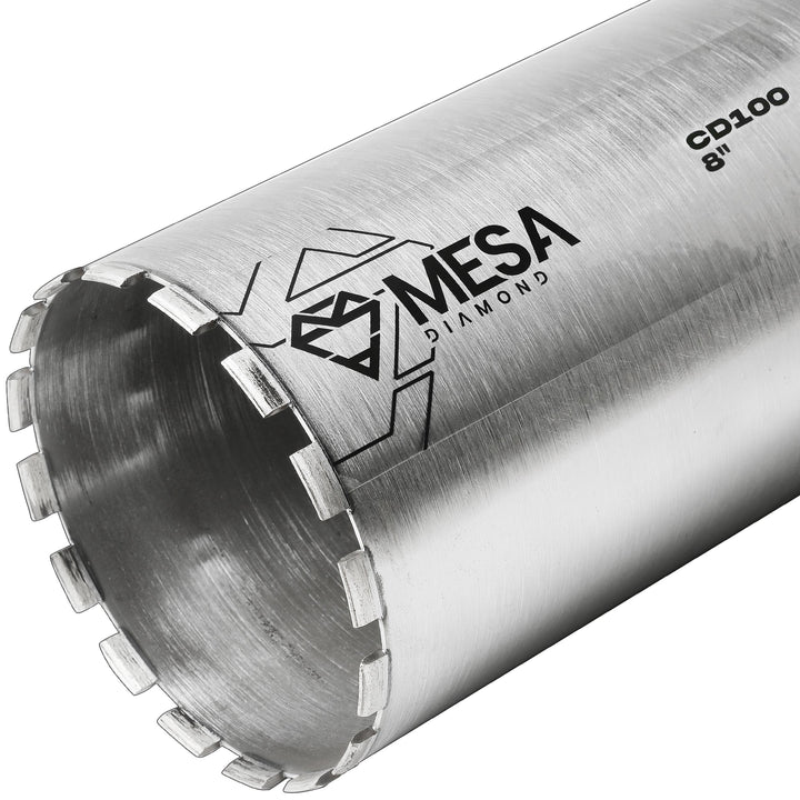 Diamond Core Drill Bit CD100Diamond Core Drill BitsMESA DIAMOND ®MS8CD100-188″8″18''