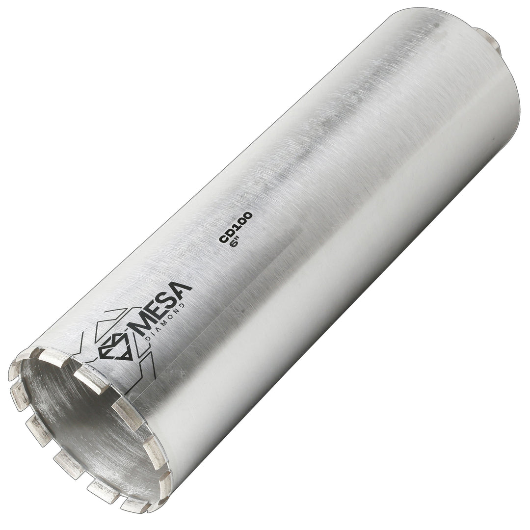 Diamond Core Drill Bit CD100Diamond Core Drill BitsMESA DIAMOND ®MS614CD100-186-1/4″6-1/4″18''