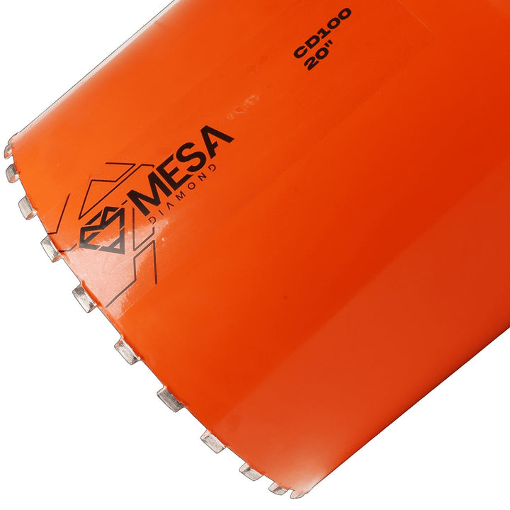 Diamond Core Drill Bit CD100Diamond Core Drill BitsMESA DIAMOND ®MS20CD100-1820″20″18''