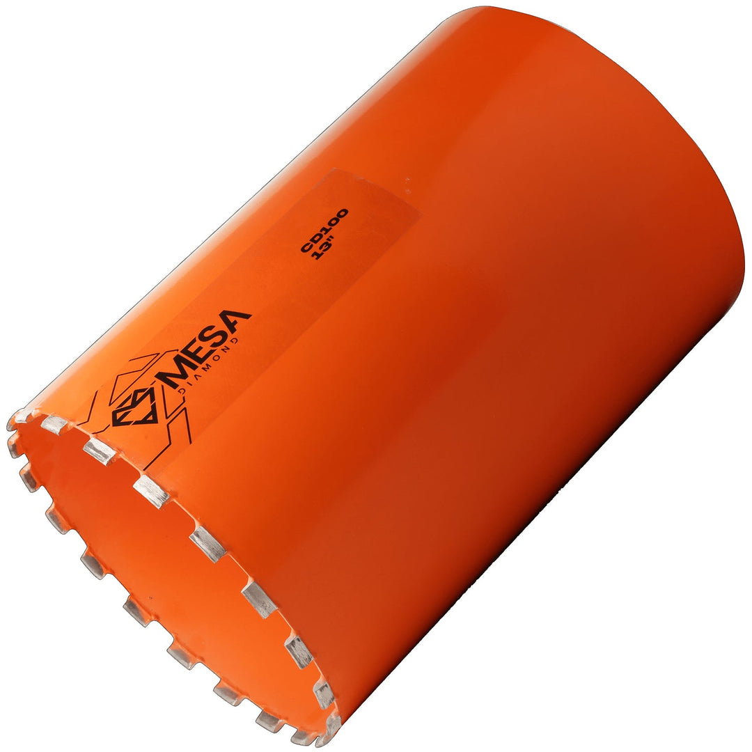 Diamond Core Drill Bit CD100Diamond Core Drill BitsMESA DIAMOND ®MS13CD100-1813″13″18''