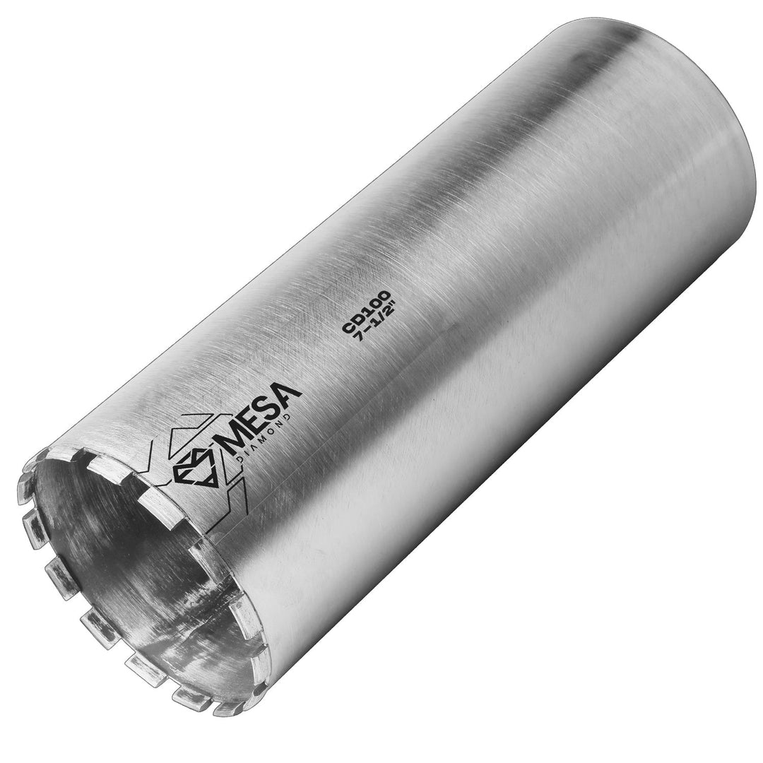Diamond Core Drill Bit CD100Diamond Core Drill BitsMESA DIAMOND ®MS712CD100-187-1/2″7-1/2″18''