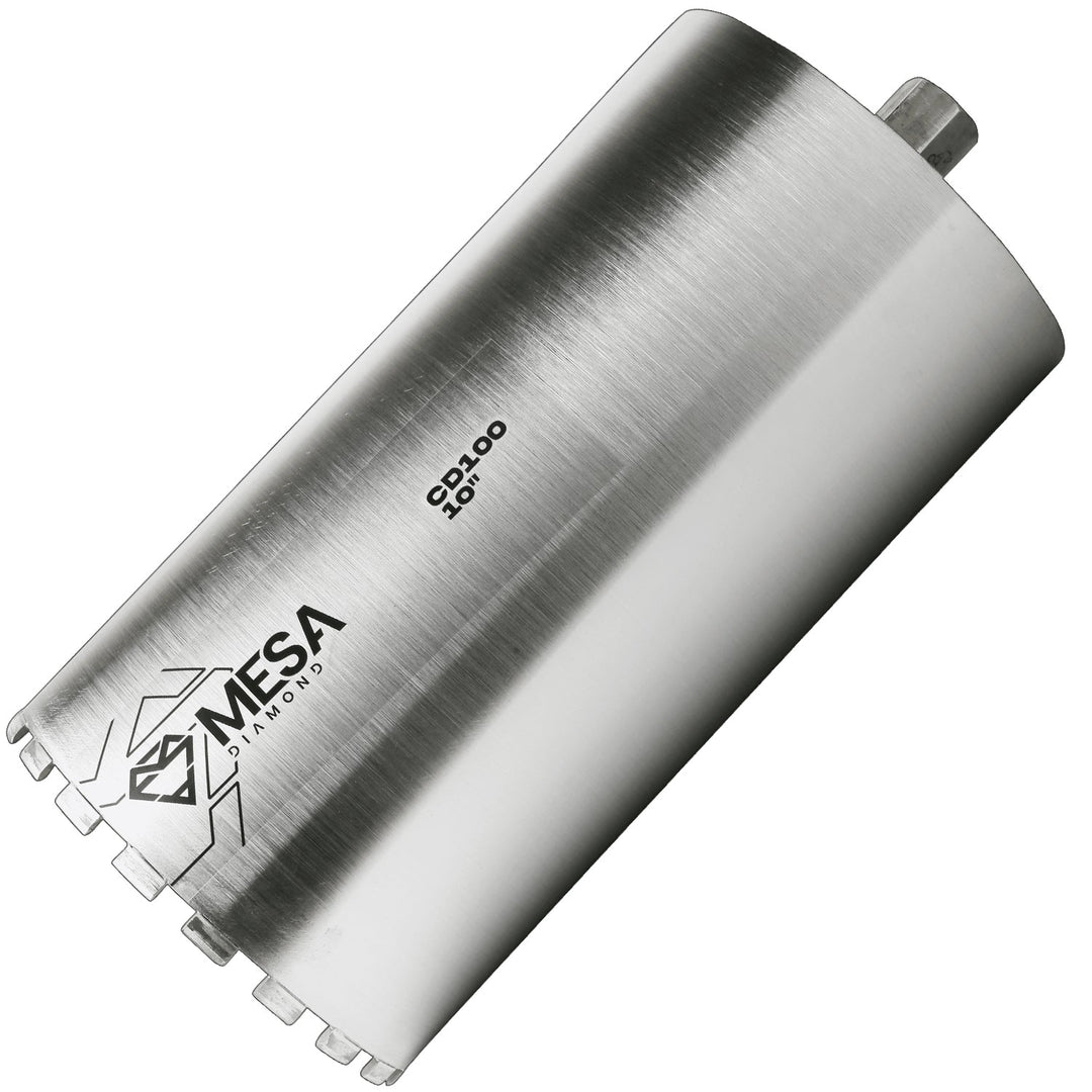 Mesa Diamond Core Drill Bit CD100 diamond core drill bit 10" x 18" for concrete core drilling