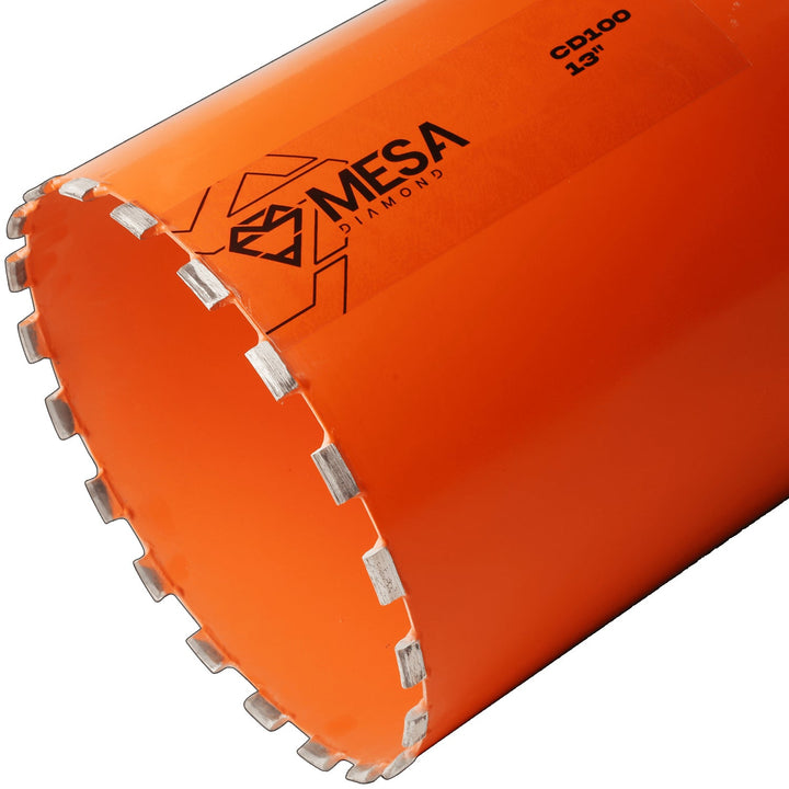 Mesa Diamond Core Drill Bit CD100 diamond core drill bit 13" for concrete core drilling