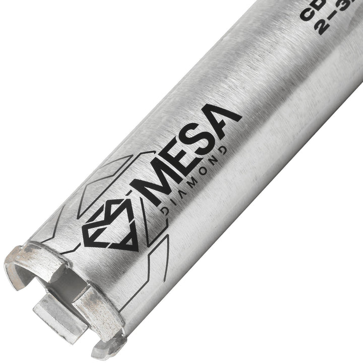 Mesa Diamond Core Drill Bit CD100 diamond core drill bit 2-3/4" x 13" for concrete core drilling