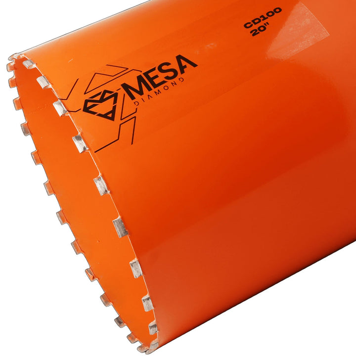 Mesa Diamond Core Drill Bit CD100 diamond core drill bit 20" x 13" for concrete core drilling