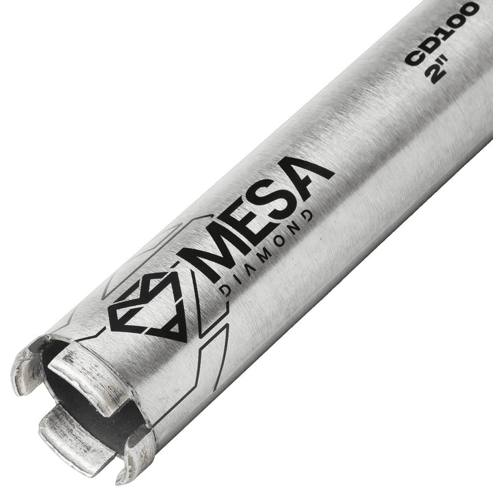Mesa Diamond Core Drill Bit CD100 diamond core drill bit 2" x 13" for concrete core drilling