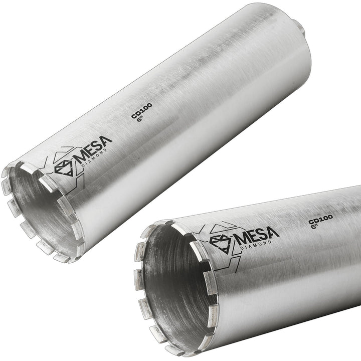 Mesa Diamond Core Drill Bit CD100 diamond core drill bit 6" x 18" for concrete core drilling