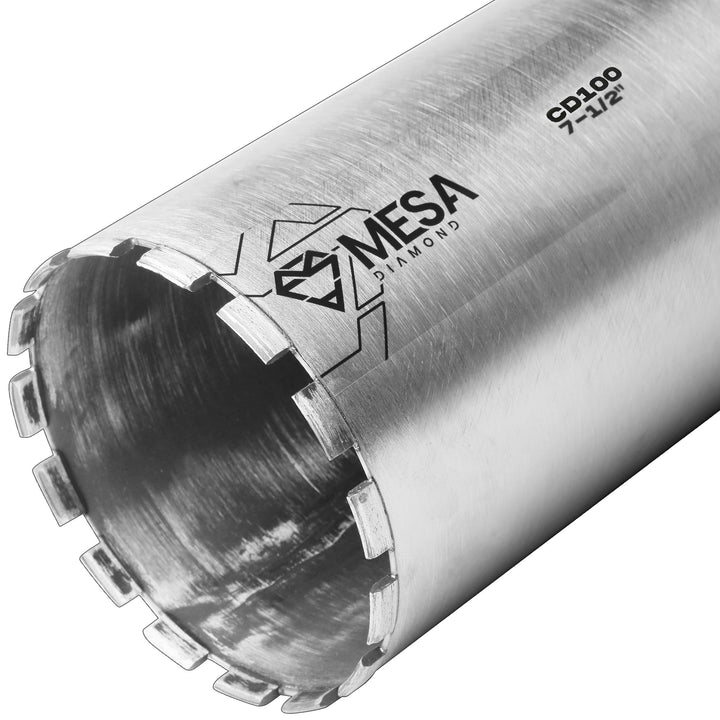 Mesa Diamond Core Drill Bit CD100 diamond core drill bit 7-1/2" x 13" for concrete core drilling