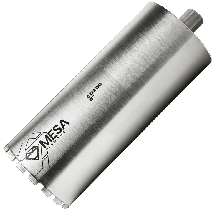 Mesa Diamond Core Drill Bit CD100 diamond core drill bit 8" x 18" for concrete core drilling