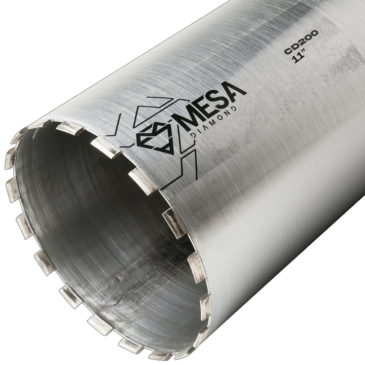 Mesa Diamond Core Drill Bit PRO CD200 diamond core drill bit 11" x 13" for concrete core drilling