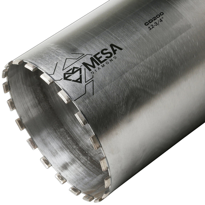 Mesa Diamond Core Drill Bit PRO CD200 diamond core drill bit 12-3/4" x 13" for concrete core drilling
