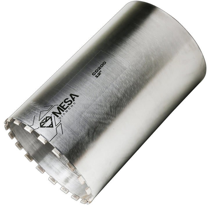 Mesa Diamond Core Drill Bit PRO CD200 diamond core drill bit 12" x 18" for concrete core drilling