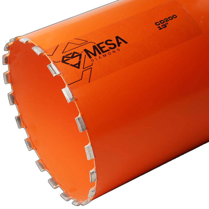 Mesa Diamond Core Drill Bit PRO CD200 diamond core drill bit 13" for concrete core drilling