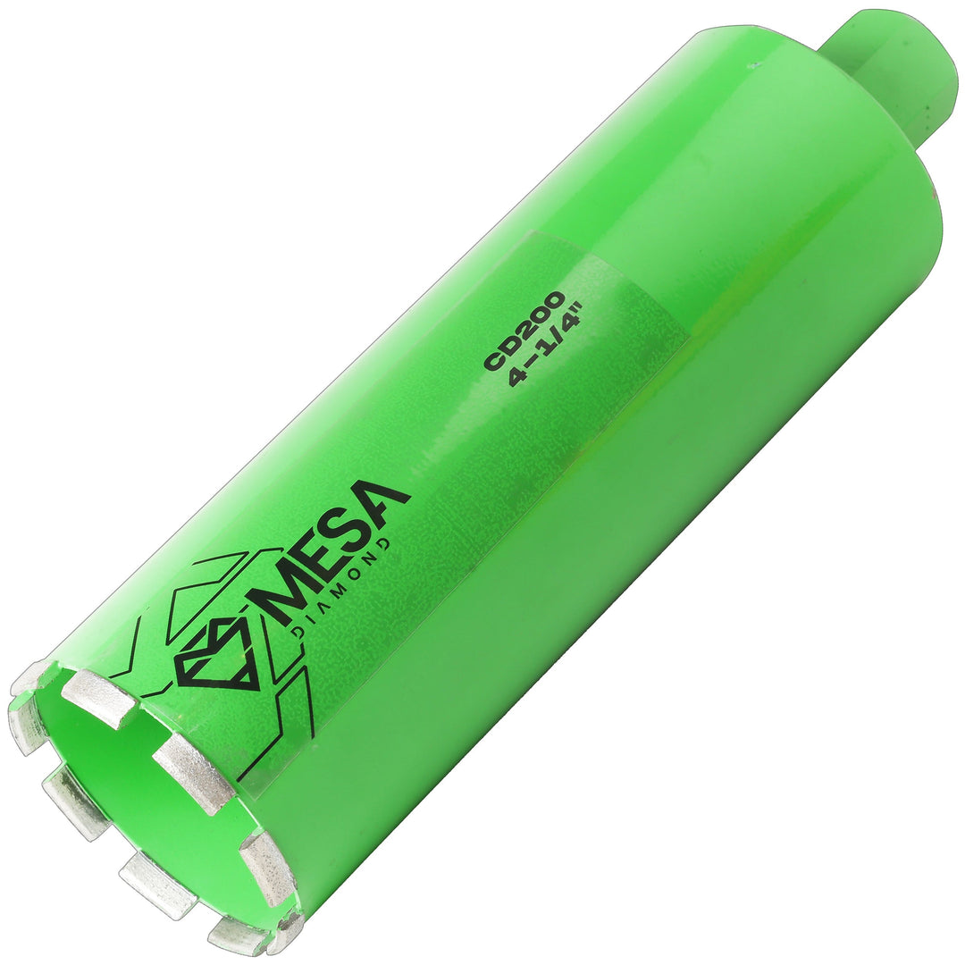Mesa Diamond Core Drill Bit PRO CD200 diamond core drill bit 4-1/4" x 13" for concrete core drilling