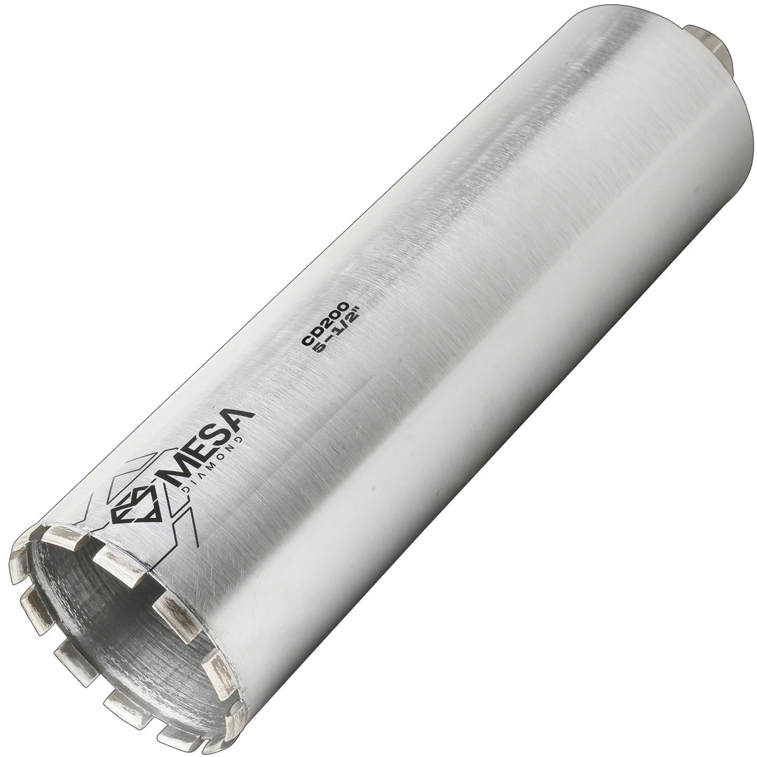 Mesa Diamond Core Drill Bit PRO CD200 diamond core drill bit 5-1/2" x 18" for concrete core drilling