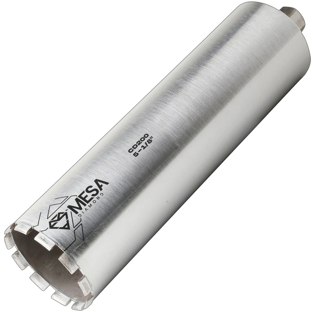 Mesa Diamond Core Drill Bit PRO CD200 diamond core drill bit 5-1/8" x 18" for concrete core drilling