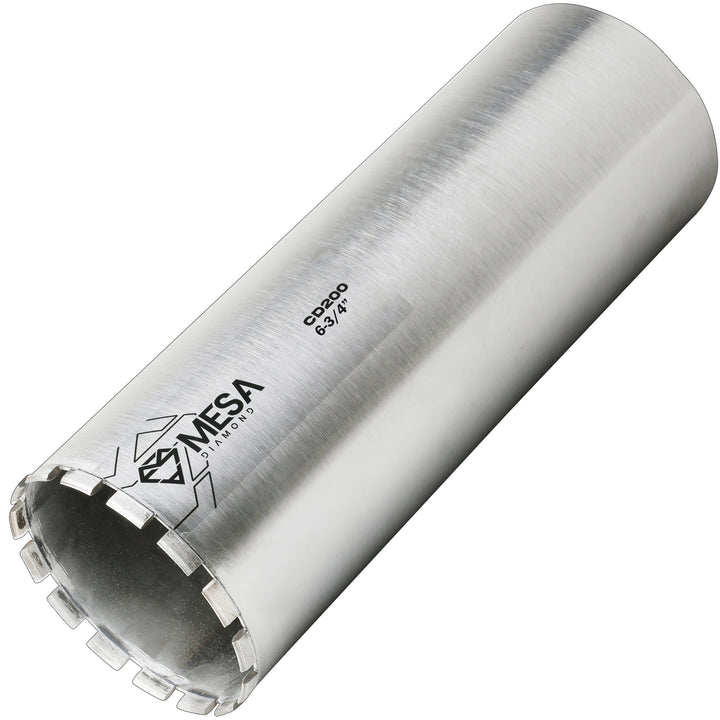 Mesa Diamond Core Drill Bit PRO CD200 diamond core drill bit 6-3/4" x 13" for concrete core drilling