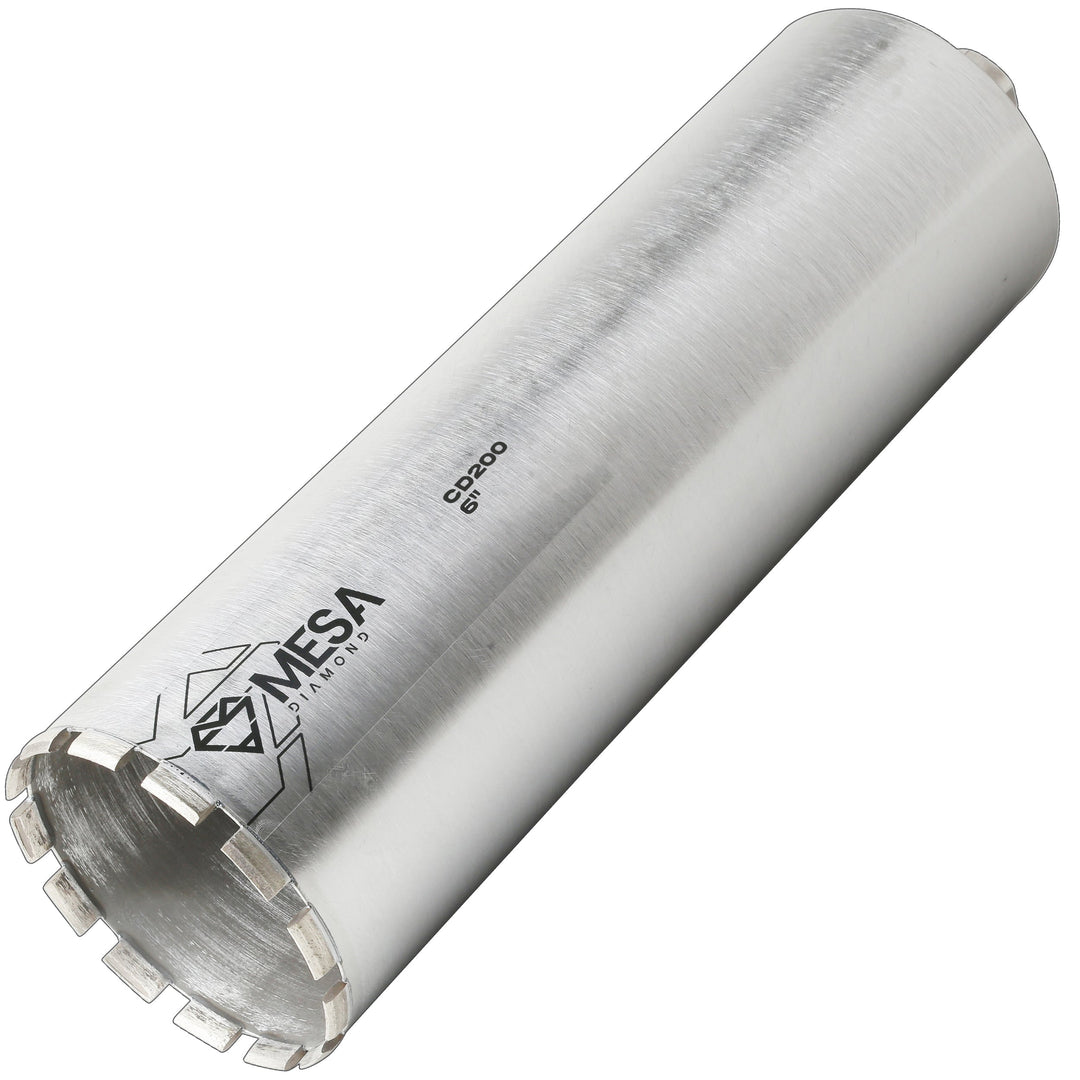 Mesa Diamond Core Drill Bit PRO CD200 diamond core drill bit 6" x 18" for concrete core drilling