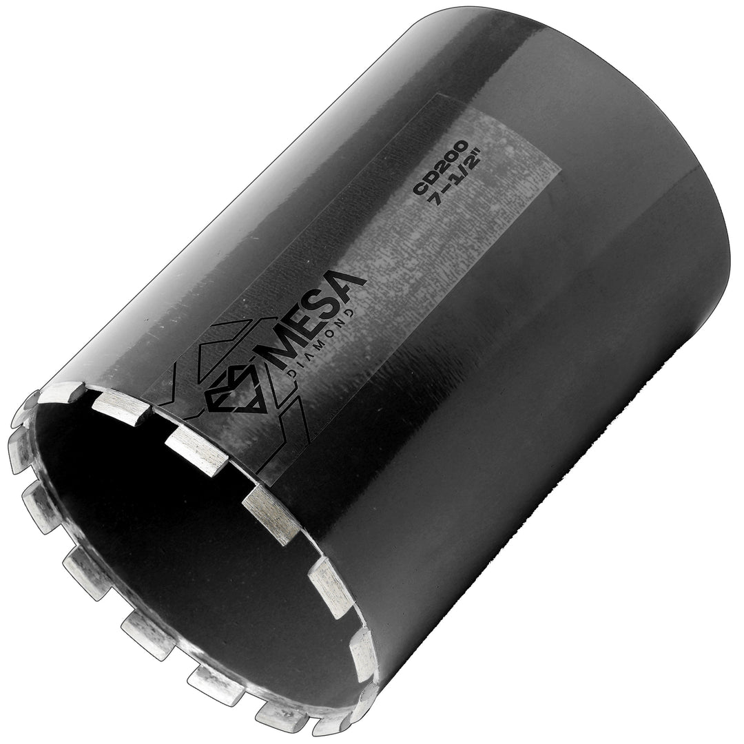 Mesa Diamond Core Drill Bit PRO CD200 diamond core drill bit 7-1/2" x 13" for concrete core drilling