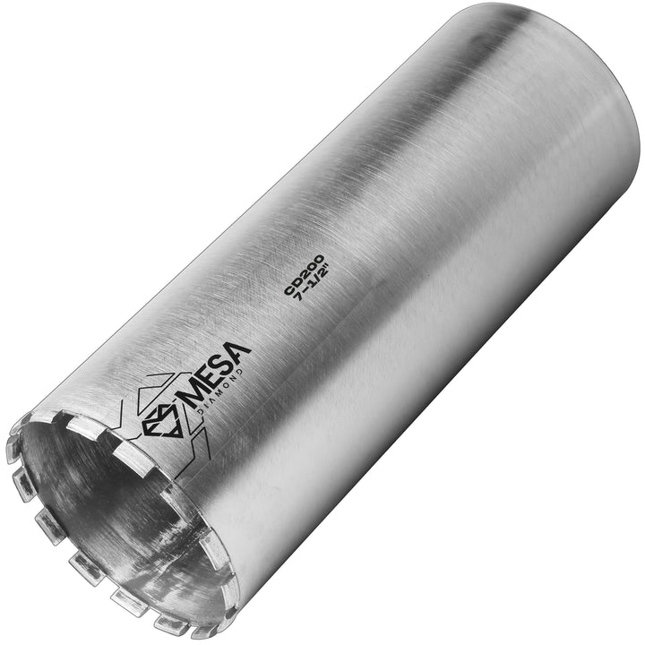Mesa Diamond Core Drill Bit PRO CD200 diamond core drill bit 7-1/2" x 18" for concrete core drilling