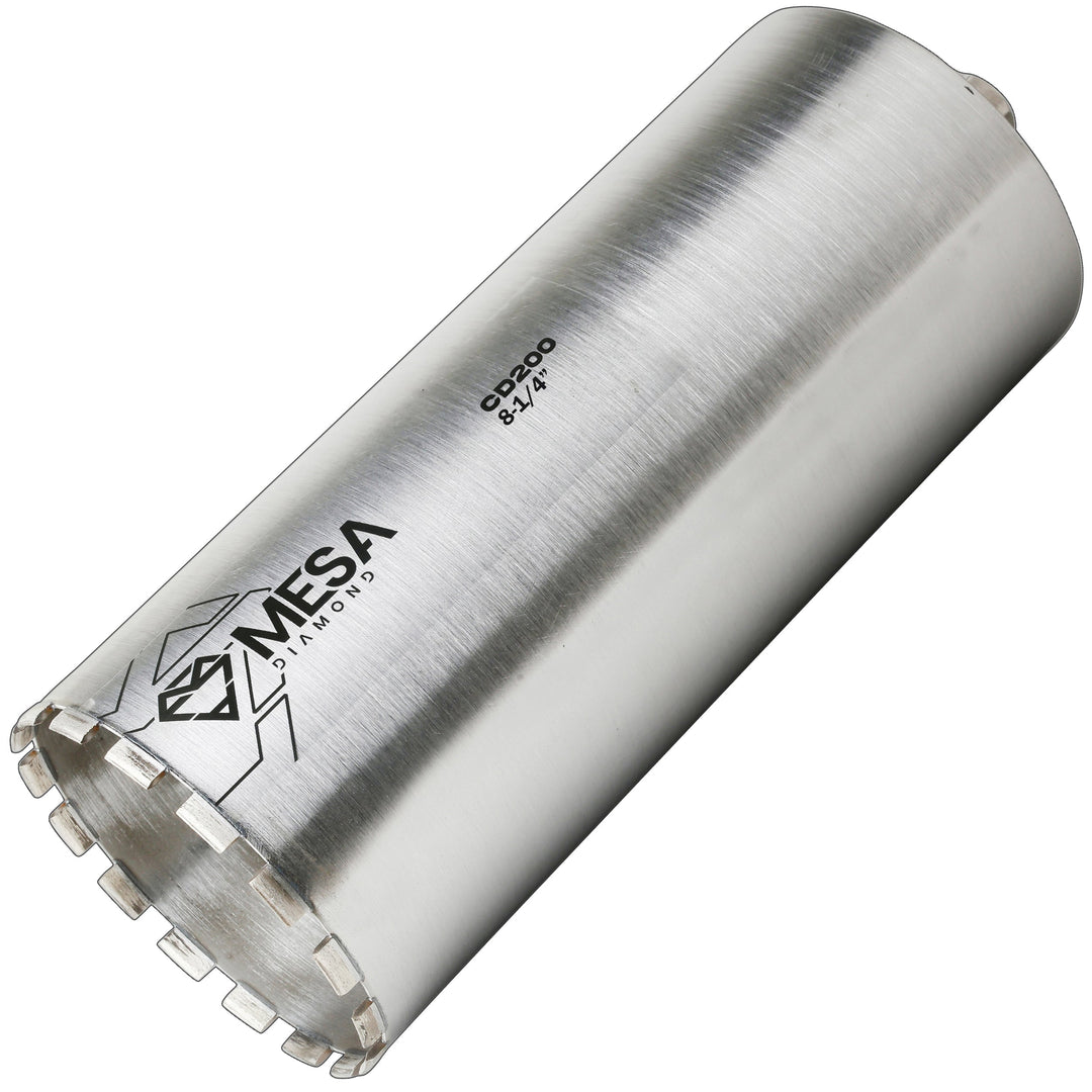 Mesa Diamond Core Drill Bit PRO CD200 diamond core drill bit 8-1/4" x 13" for concrete core drilling