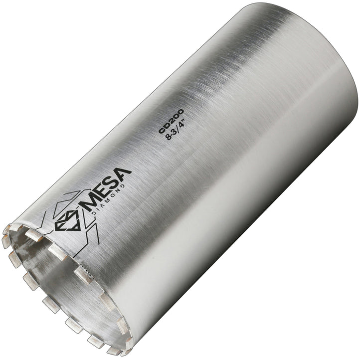 Mesa Diamond Core Drill Bit PRO CD200 diamond core drill bit 8-3/4" x 18" for concrete core drilling